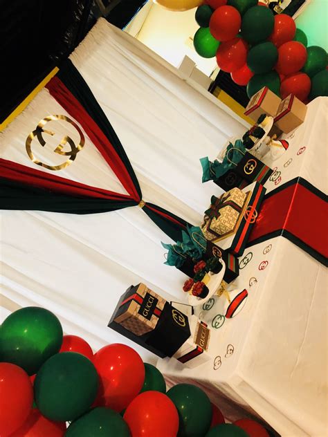 gucci party|gucci theme party supplies.